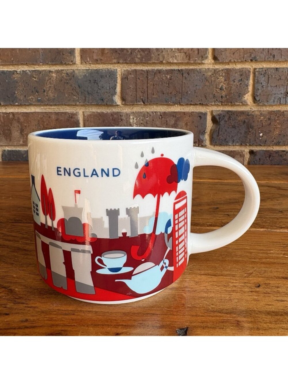 Starbucks Coffee Mug You Are Here Collection England 14oz 2018 Edition
